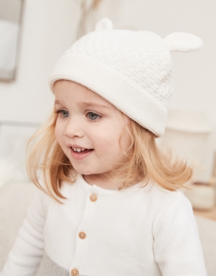 Knitted Lamb Hat View All Baby The White Company US