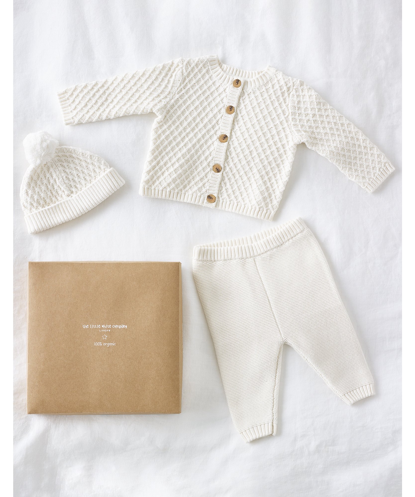 Cotton Baby Cardigan Toddler Gift Hand Knit Baby Sweater Mom to be gift Newborn Gift Baby Organic Gift
