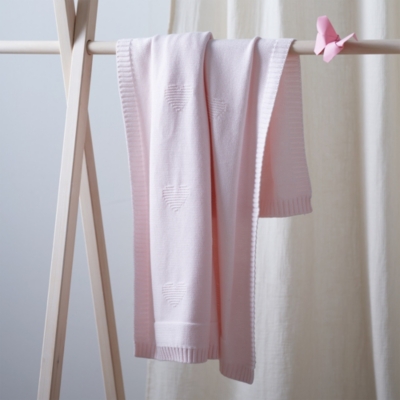 White company outlet baby blanket