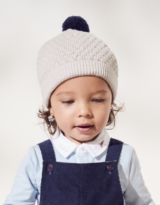 Knitted Pom-Pom Hat | Baby & Children's Sale | The White Company UK
