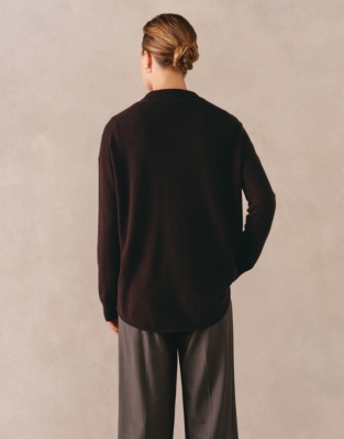 Knitted Shirt with Cashmere