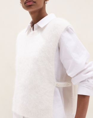 Knitted Tank with Alpaca