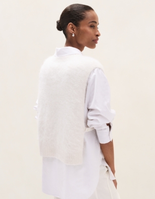 Knitted Tank with Alpaca