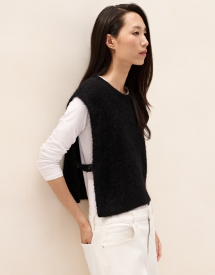 Knitted Tank with Alpaca