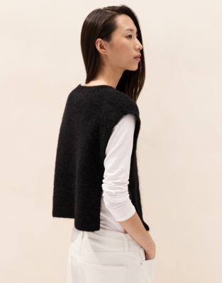 Knitted Tank with Alpaca