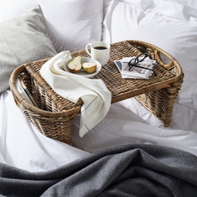 Bed tray store in store