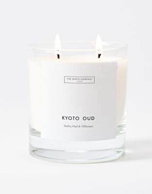 Kyoto Oud Luxury 2 Wick Candle