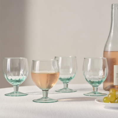 LSA International Mia Recycled Wine Glasses – Set of 4