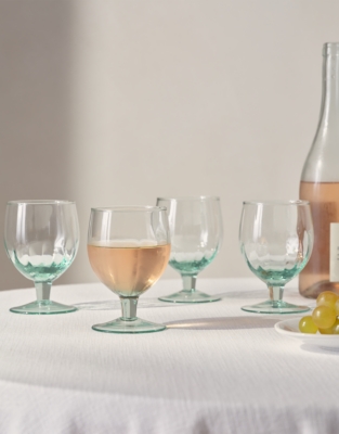 LSA International Mia Recycled Wine Glasses – Set of 4