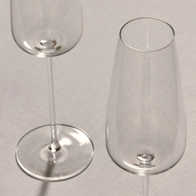 LSA International Wine Culture Champagne Flute Glasses – Set of 2