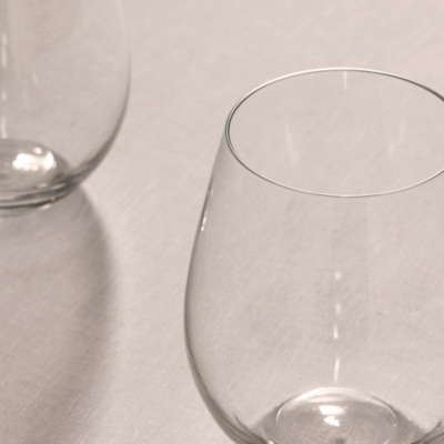 LSA International Wine Stemless Red Wine Glasses – Set of 2