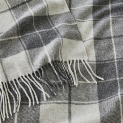 Luxury Wool-Cashmere Throw | New In Bedroom | The White Company UK