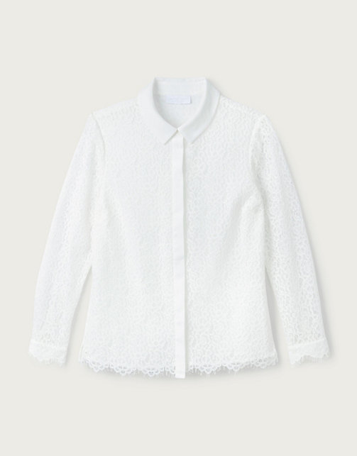 Lace Shirt | Clothing Sale | The White Company UK