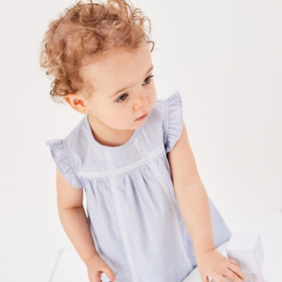 Lace Trim Dress Baby & Children's Sale The White Company UK