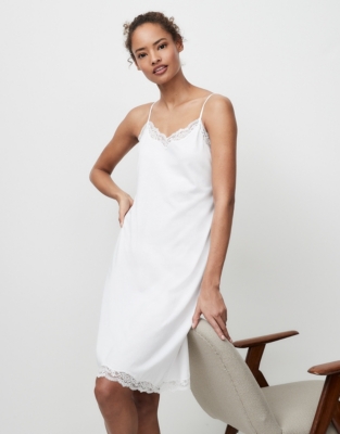 LaceTrim Nightie Nightwear & Robes Sale The White Company UK
