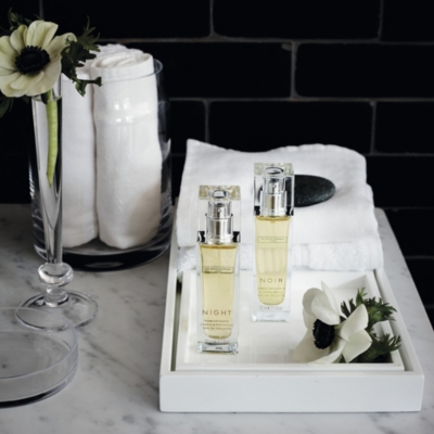 Lacquer Dressing Table Tray Set of 3 Home Accessories The White