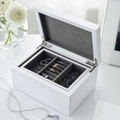 Lacquer Jewelry Box Home Decor The White Company US