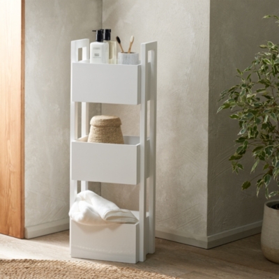 Lacquer Three Tier Storage Unit