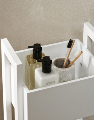 Lacquer Three Tier Storage Unit