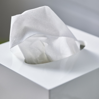 The White Company Newcombe Ceramic Tissue Box Cover at Nordstrom