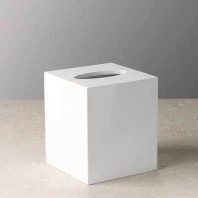 The White Company Newcombe Ceramic Tissue Box Cover at Nordstrom