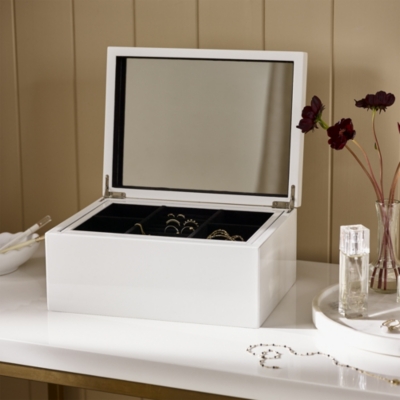 Lacquer Ultimate Jewelry Box Trinket Trays & Jewelry Boxes The