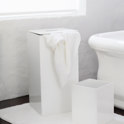 Lacquer Waste Paper Bin Home Accessories The White Company UK