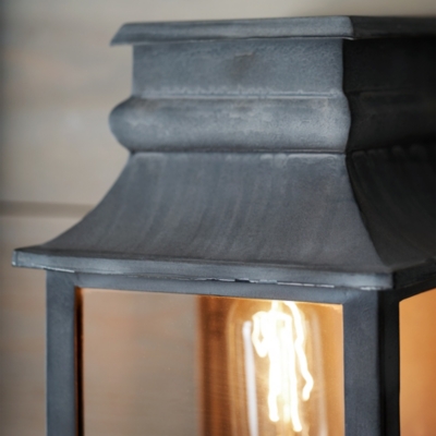 Langham Outdoor Wall Lantern Lighting The White Company UK