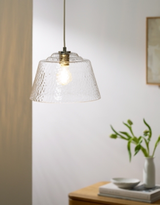 Lansdown Glass Single Pendant