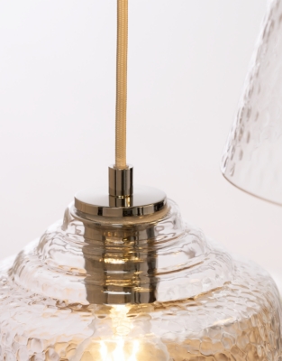 Lansdown Glass Triple Pendant