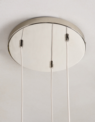 Lansdown Glass Triple Pendant