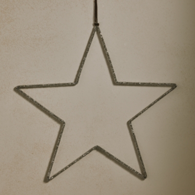 Large Beaded Star Decoration – 50cm