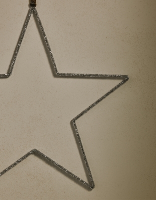Large Beaded Star Decoration – 50cm