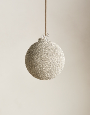 Large Glitter Bauble
