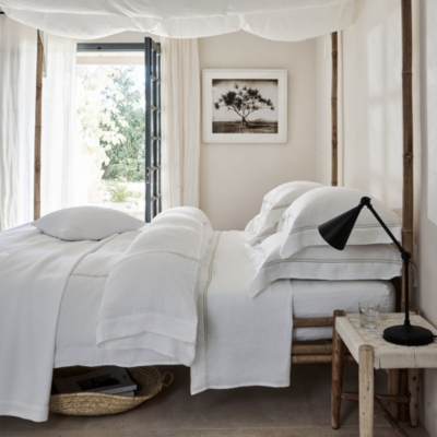 Bedding deals white company