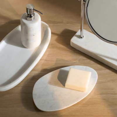 Larton Marble Pebble Plate – Large