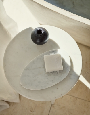 Larton Marble Pebble Plate – Large