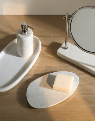 Larton Marble Pebble Plate – Large