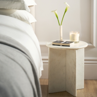 Larton Marble Side Table