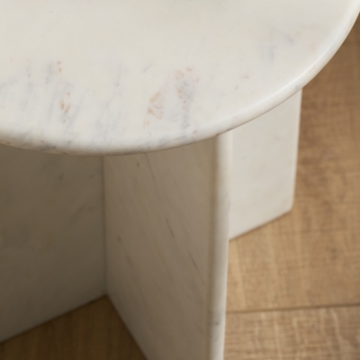 Larton Marble Side Table
