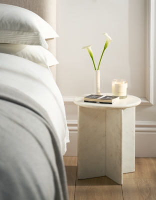 Larton Marble Side Table