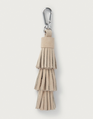 Layered Tassel Keyring