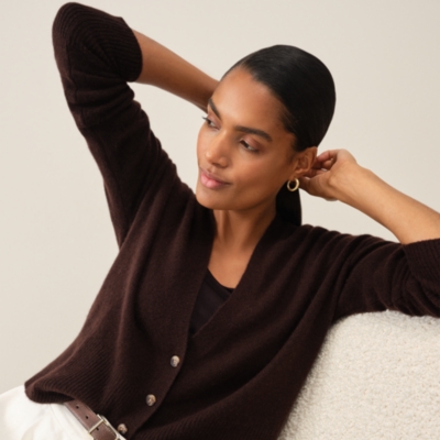 Layering Cashmere Cardigan