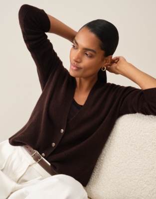 Layering Cashmere Cardigan