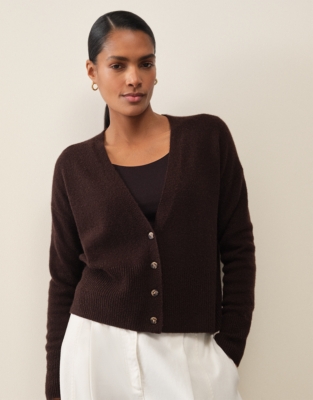 Layering Cashmere Cardigan