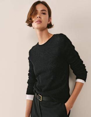 Layering Cashmere Crew Neck Jumper