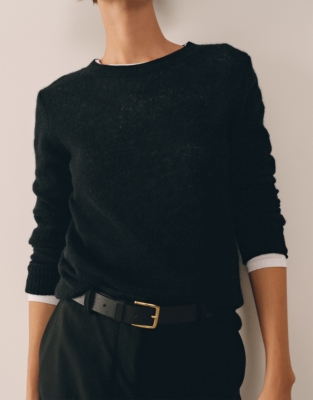 Layering Cashmere Crew Neck Jumper
