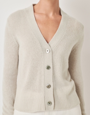 Layering Cashmere Sparkle Cardigan