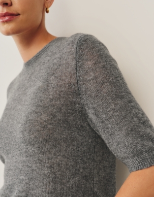 Layering Cashmere T-Shirt