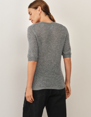 Layering Cashmere T-Shirt